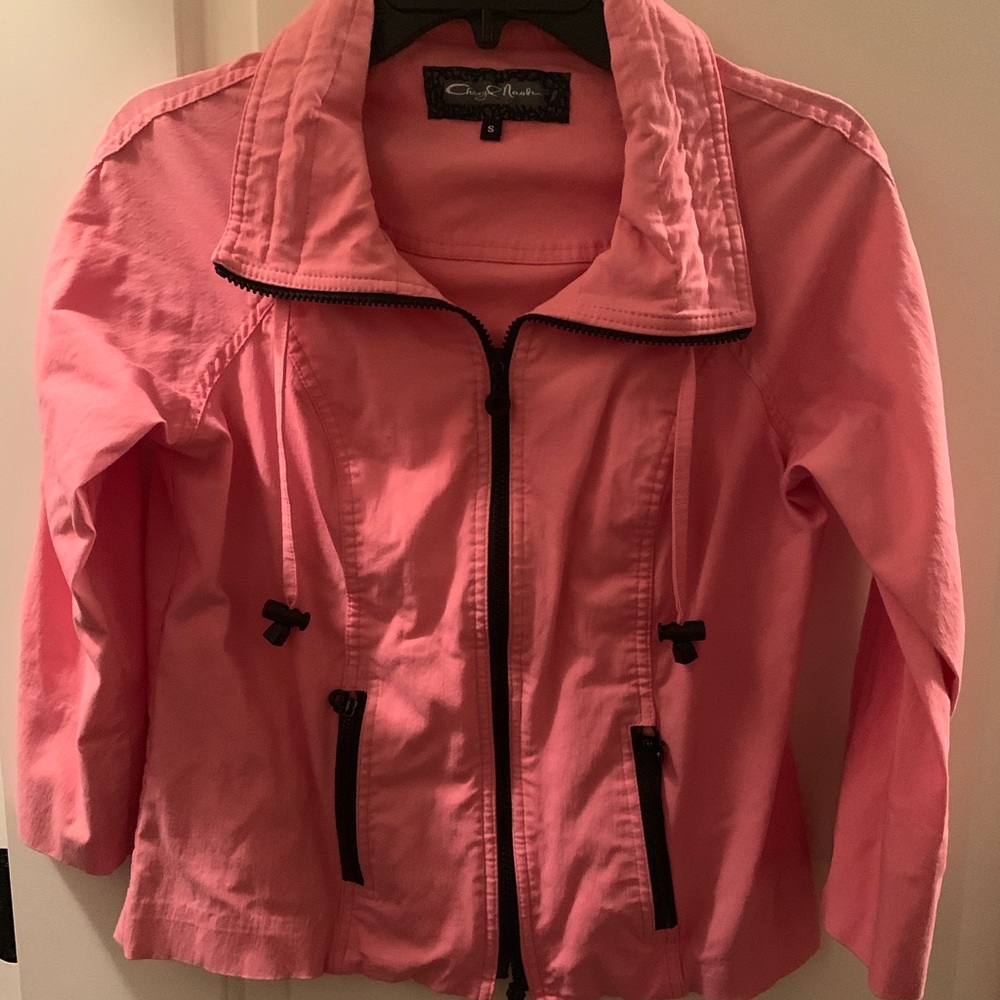 Pink and Black Jacket 😍💓